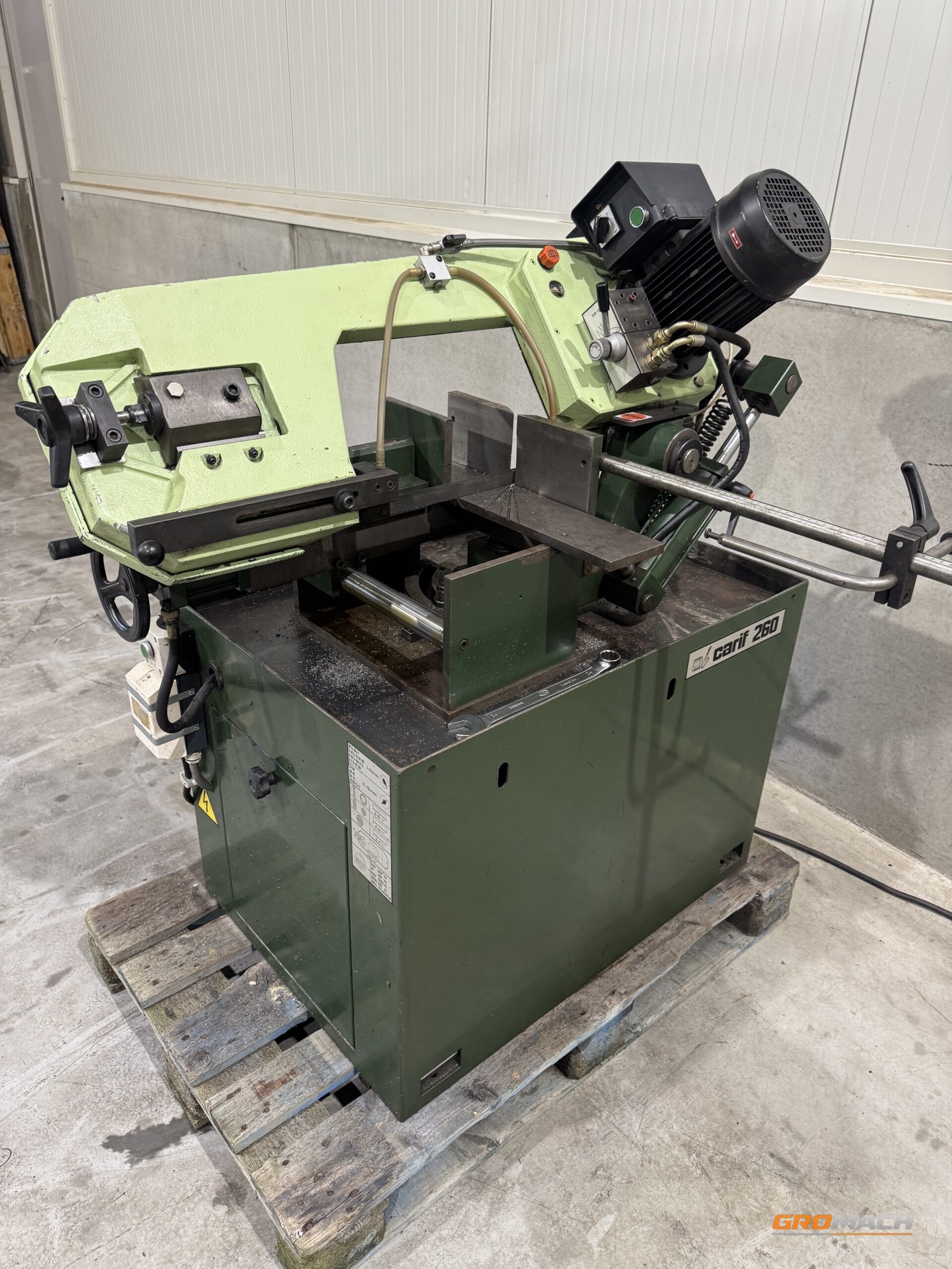 carif 260 bsa bandzaagmachine