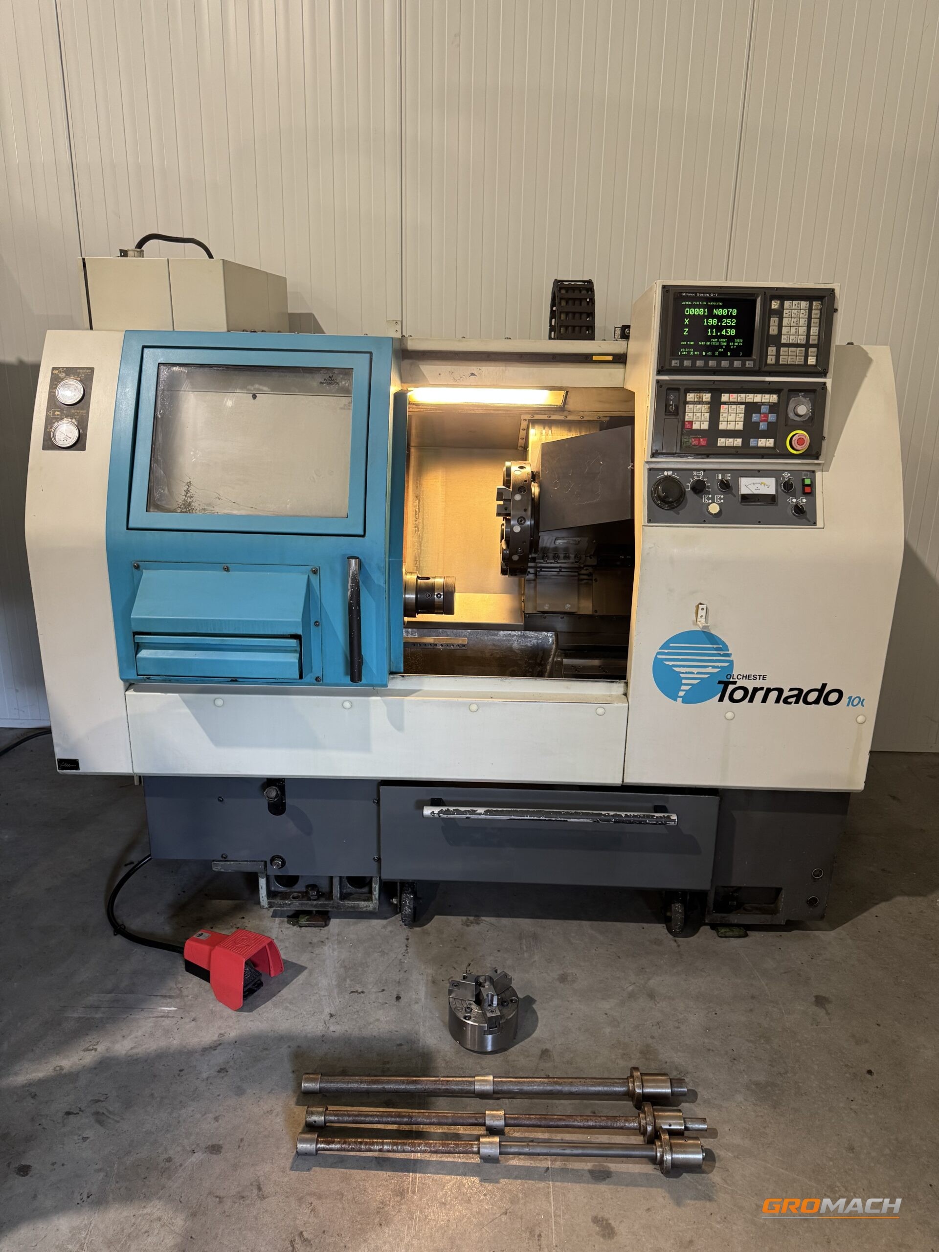 colchester tornado 100 cnc draaibank