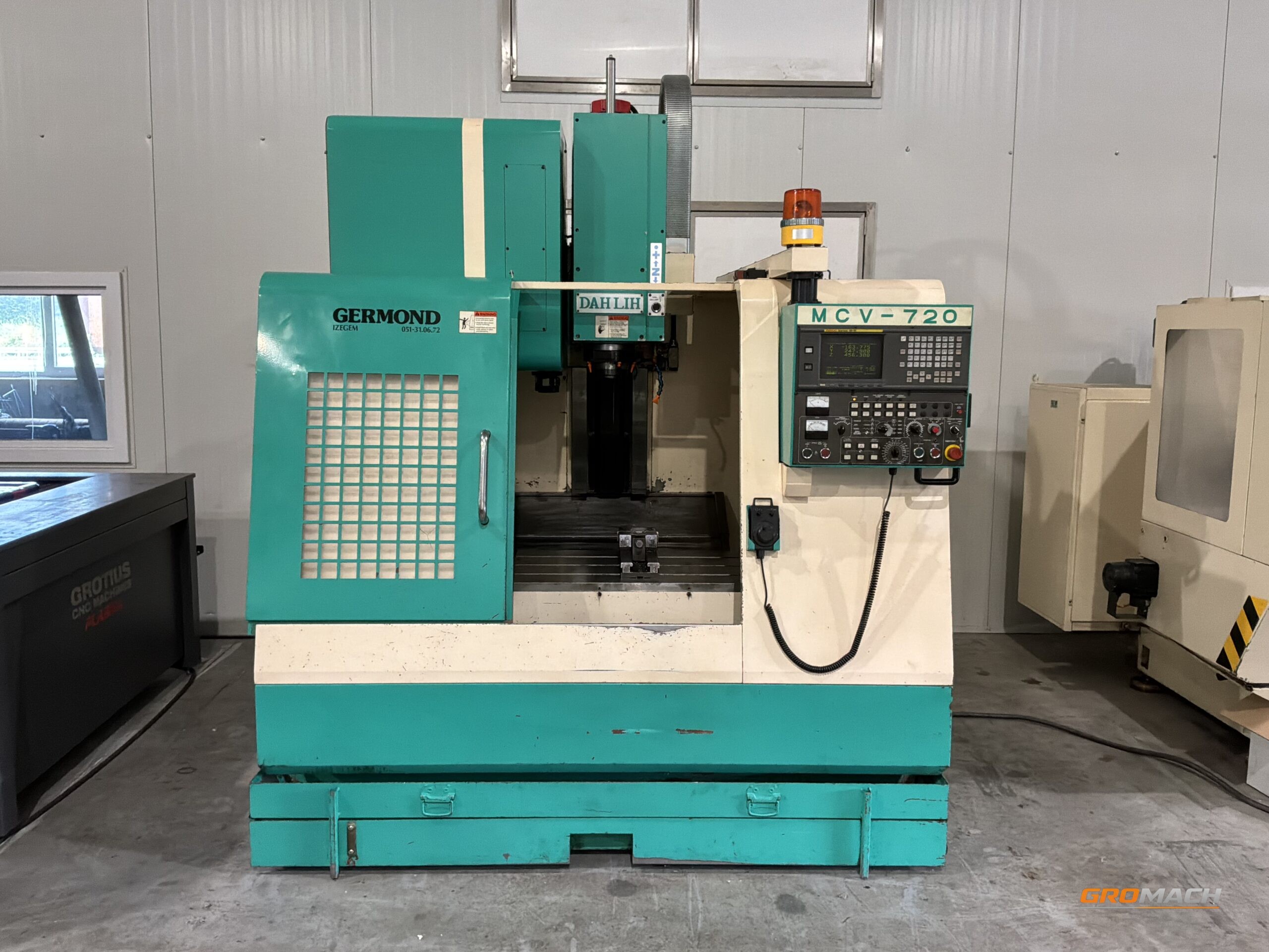 dahlih mcv 720 cnc bewerkingscentrum