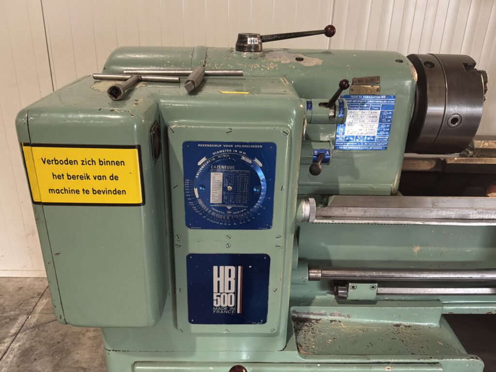 cazeneuve hb 500 draaibank