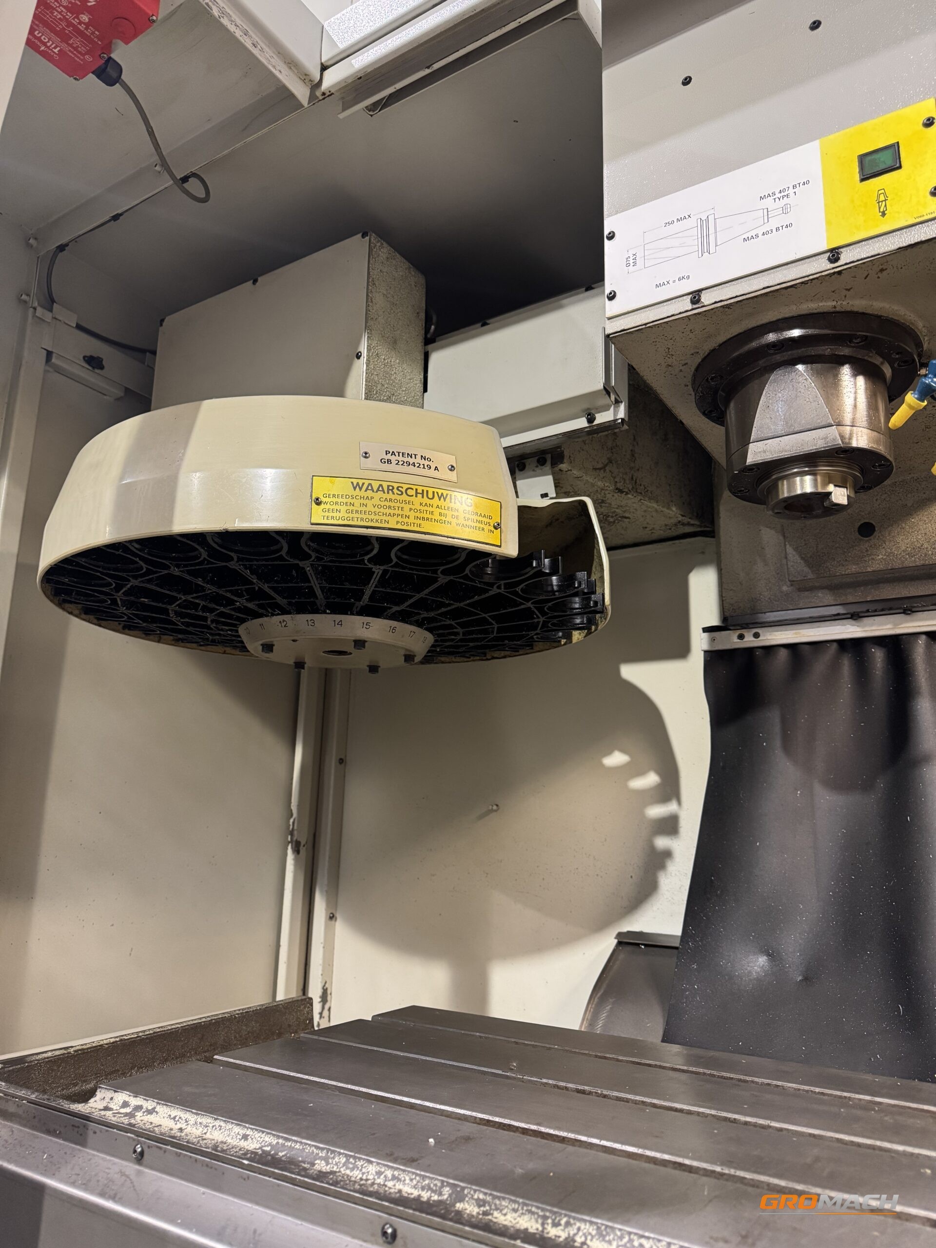 bridgeport vmc 600 22 cnc freesbank