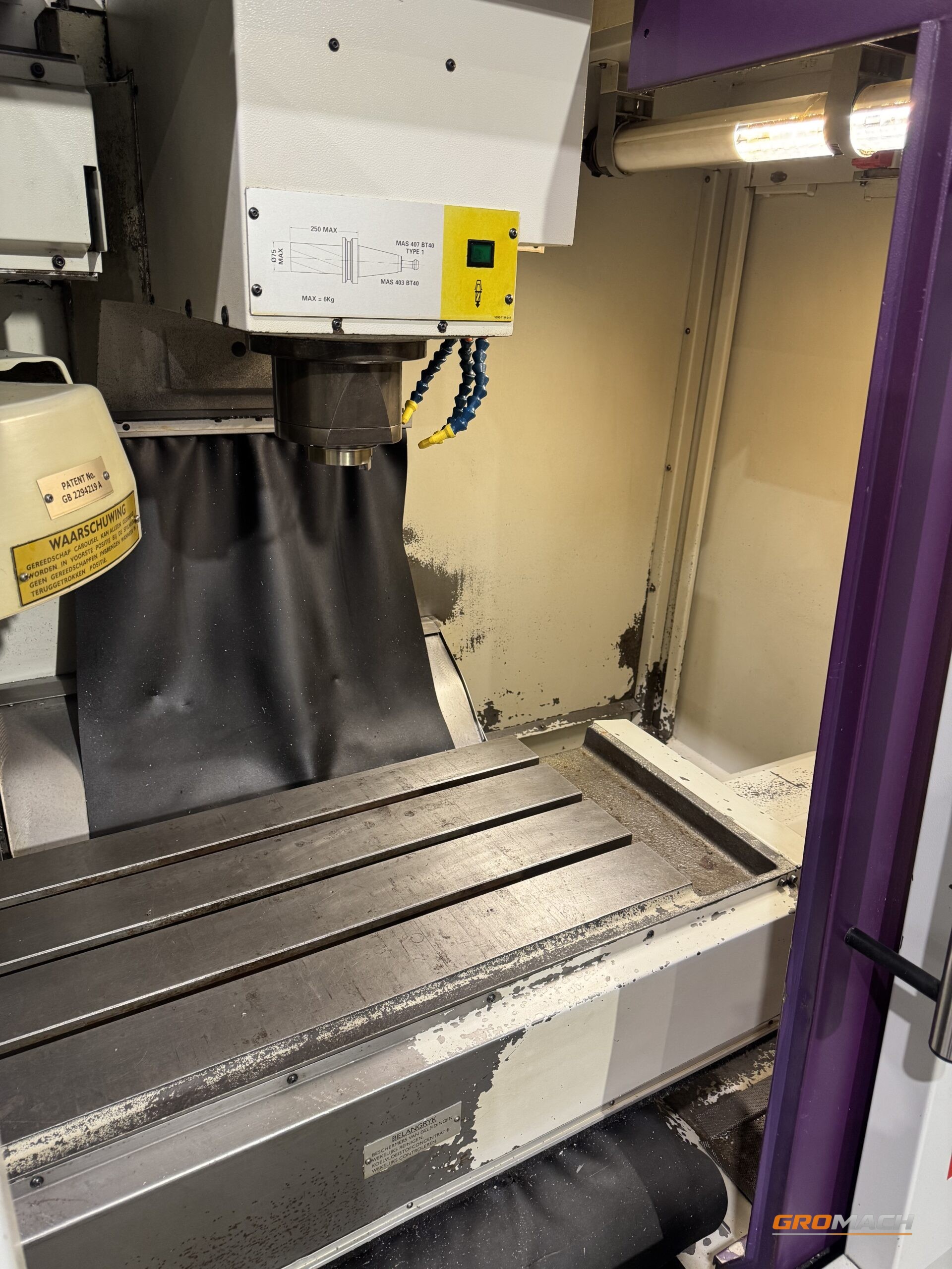 bridgeport vmc 600 22 cnc freesbank