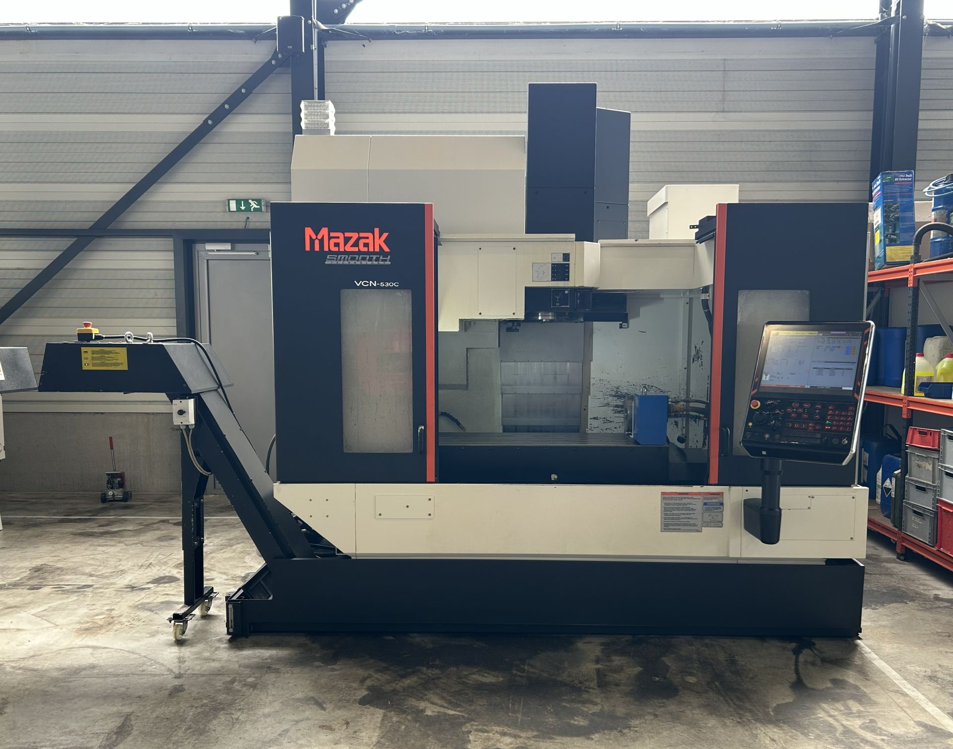 mazak vcn 530c + kitagawa mr 200
