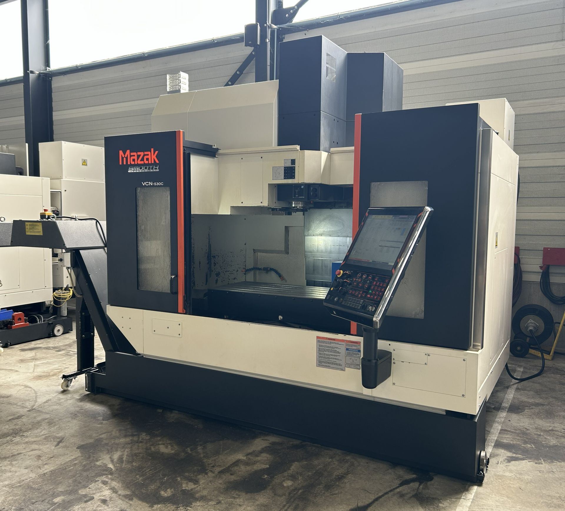 mazak vcn 530c + kitagawa mr 200