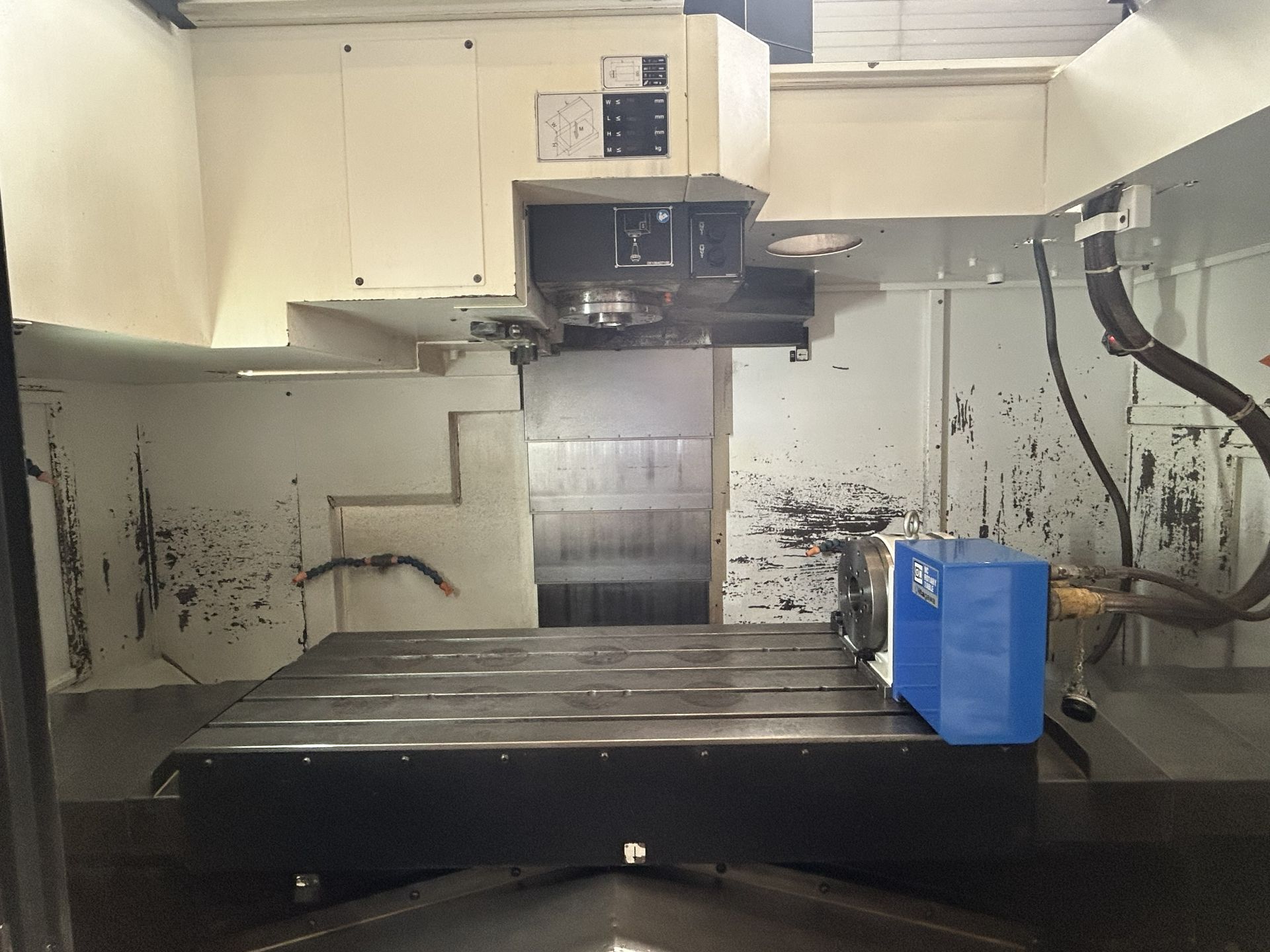 mazak vcn 530c + kitagawa mr 200