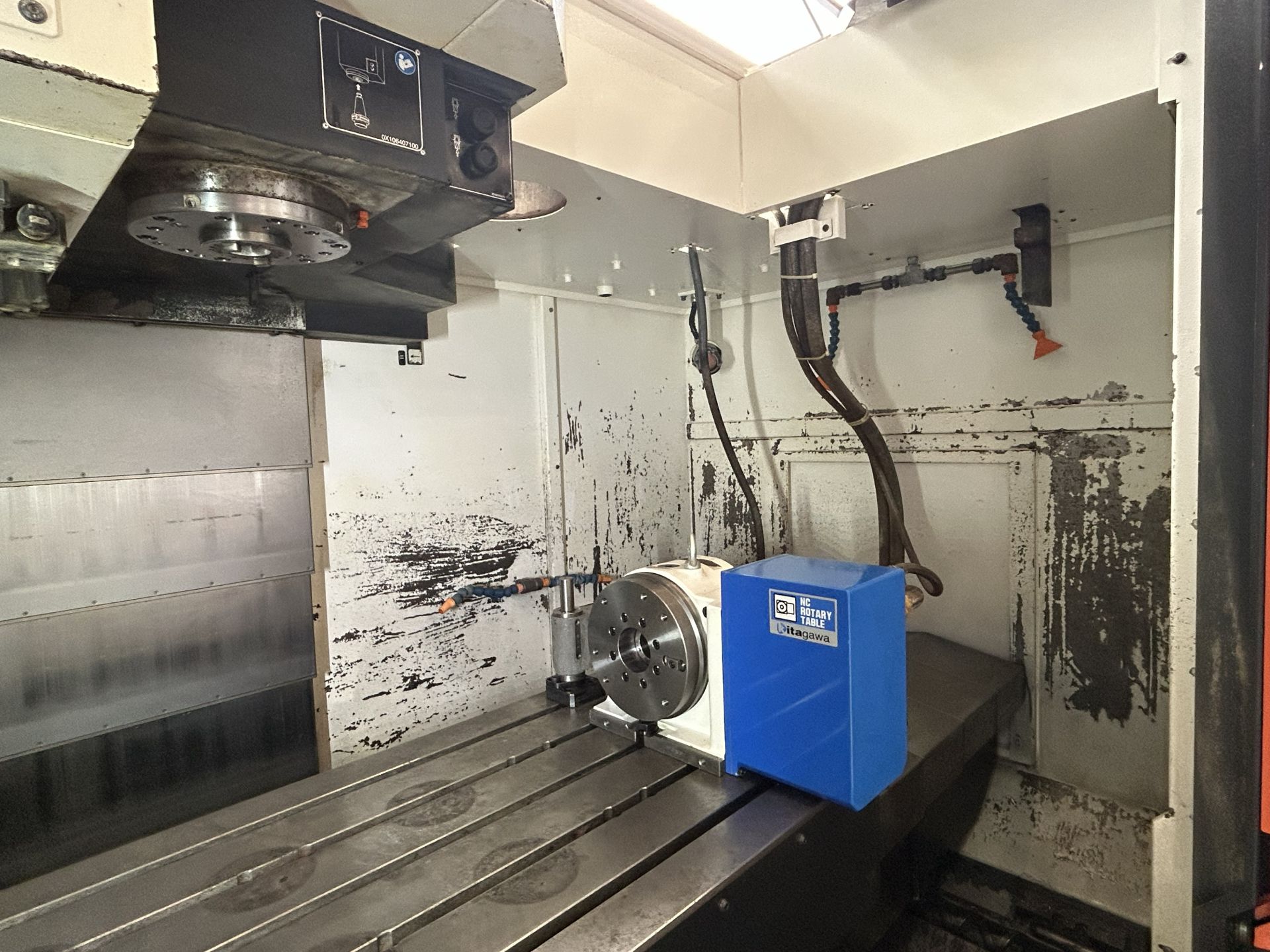 mazak vcn 530c + kitagawa mr 200