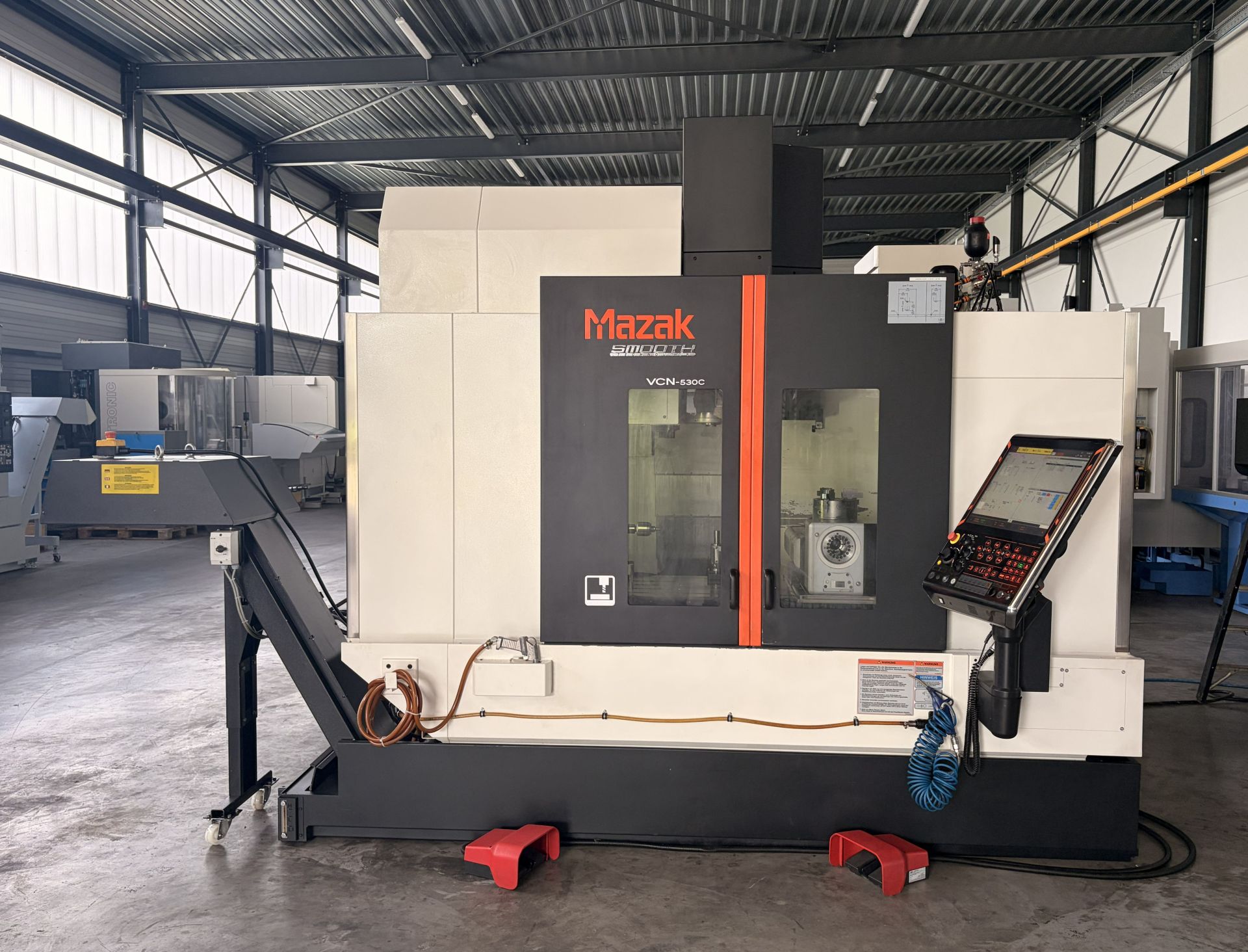mazak vcn 530c + lehmann vierde/vijfde as