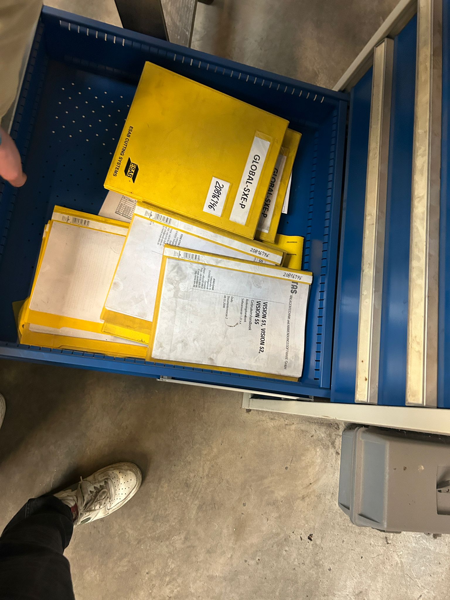 esab supraflex sxe p1, 6000x2500mm