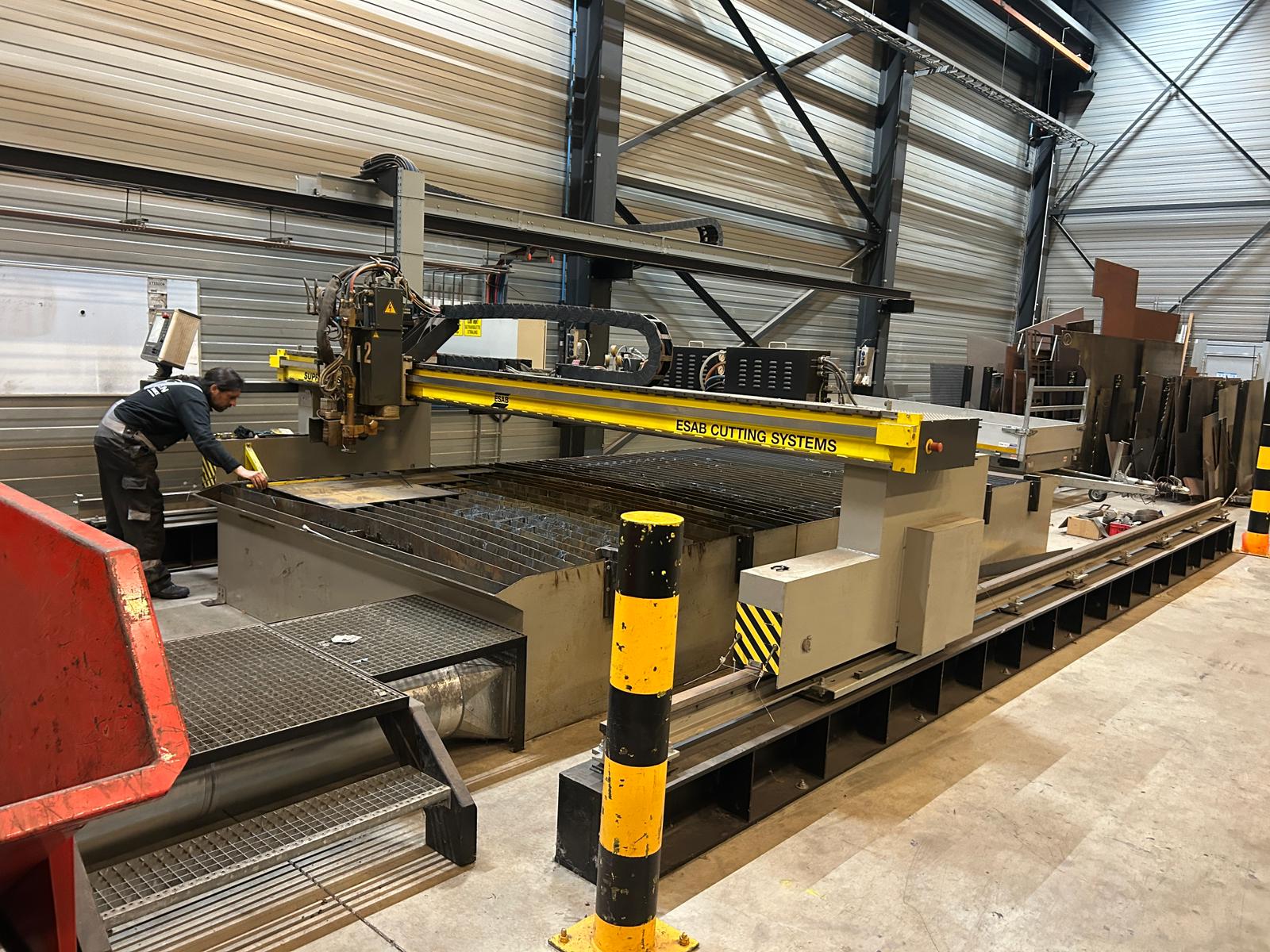 esab supraflex sxe p1, 6000x2500mm